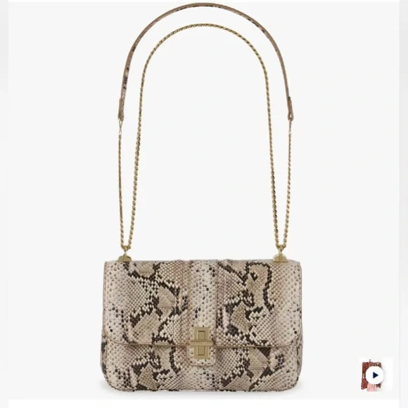 Brahmin Rosalie Beige Sandcastle Genuine Leather Crossbody - Picture 4 of 8